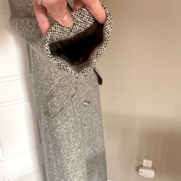 Vintage Long Gray Coat - Picture 9 of 13